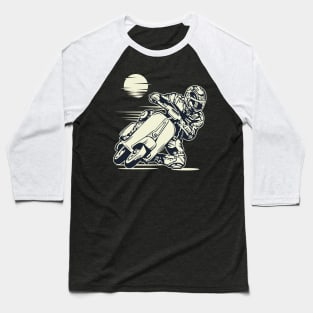 Scooter Racer Baseball T-Shirt